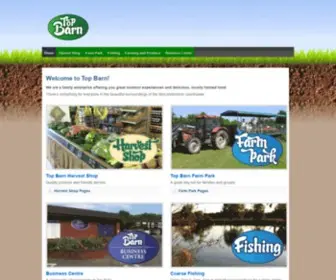 Topbarn.co.uk(Farming and Outdoor Activities in Worcestershire) Screenshot