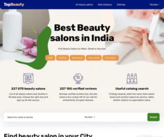 Topbeauty.in(Best Beauty Salons in India) Screenshot