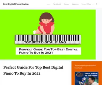 Topbestdigitalpiano.com(Best Digital Piano Review) Screenshot