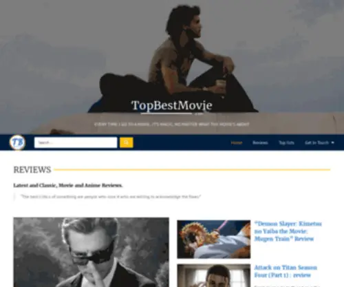 Topbestmovie.com(Top Best Movies/ Anime List) Screenshot