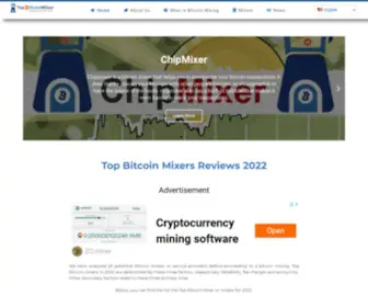 Topbitcoinmixer.com(Top Bitcoin Mixer) Screenshot