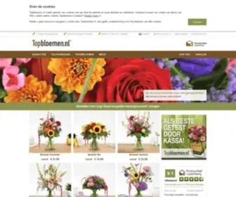 Topbloemen.nl(Bloemen bezorgen en bloemen bestellen) Screenshot