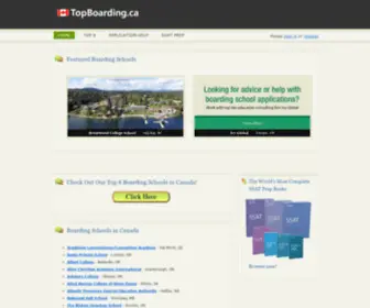 Topboarding.ca(Top Boarding Schools In Canada) Screenshot