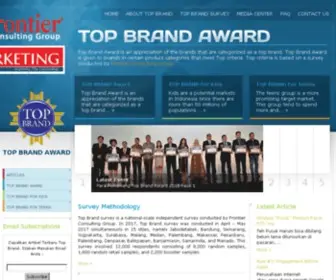 Topbrand-Award.com(Top Brand Award) Screenshot