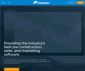 Topbuildersolutions.com(Construction Management Software) Screenshot