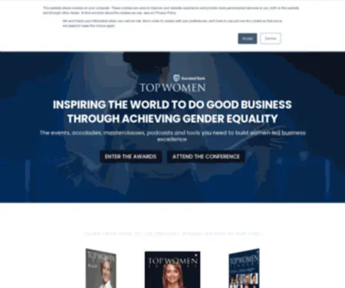 Topbusinesswomen.co.za(Top Women) Screenshot