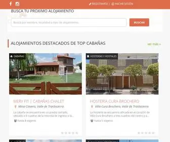 Topcabanias.com.ar(Top Cabañas) Screenshot