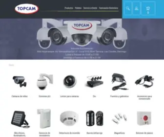Topcam.cl(Camaras de Seguridad y Alarmas) Screenshot
