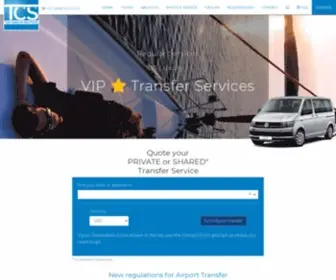 Topcancunshuttles.com(Cancun Transfers) Screenshot