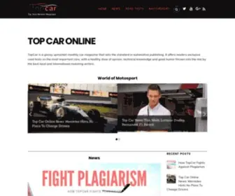 Topcar.co.za(Top Car Online) Screenshot