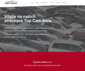 Topcarsnitra.sk(Úvod) Screenshot