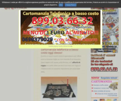 Topcartomanziatelefonica.com(Top Cartomanzia Telefonica) Screenshot