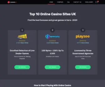 Topcasinosuk.co.uk Screenshot