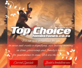 Topchoicetombstones.co.za(Topchoicetombstones) Screenshot