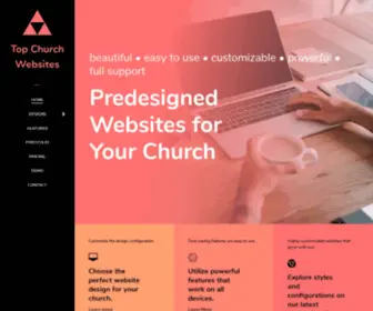 Topchurchwebsites.com(Top Church Websites) Screenshot