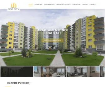 Topcity.ro(Apartamente noi de vanzare in Brașov Tractoru) Screenshot