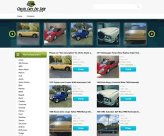 Topclassiccarsforsale.com(Classic cars for sale) Screenshot