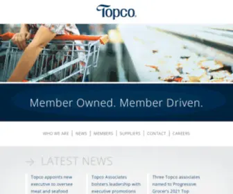 Topco.com(Topco Associates LLC) Screenshot
