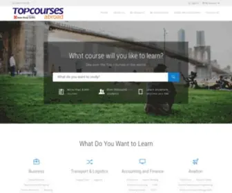 Topcoursesabroad.com(We provide you Top courses of the) Screenshot