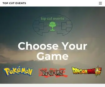 Topcutevents.com(Top Cut Events) Screenshot