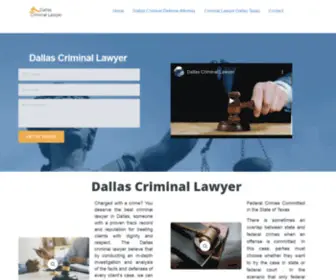 Topdallascriminallawyer.com(Dallas Criminal Defense Lawyer in Dallas) Screenshot