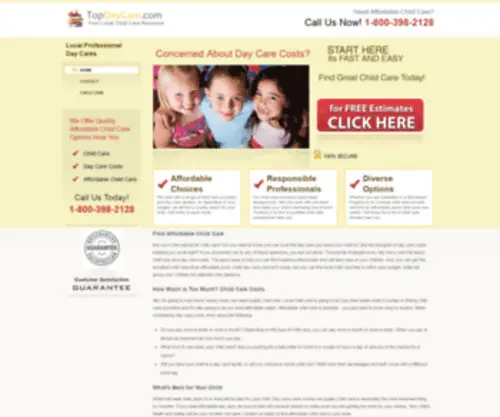 Topdaycare.com(Local Child Care) Screenshot