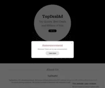 Topdealad.com(Topdealad) Screenshot