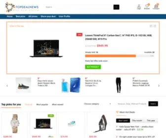 Topdealnews.com(TopDealNews Official Site) Screenshot