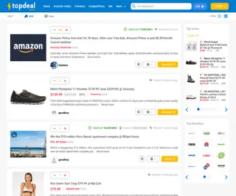 Topdealz.com.au(Today's Best Deals) Screenshot