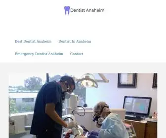 Topdentistanaheim.com(Best Dentist Anaheim California) Screenshot