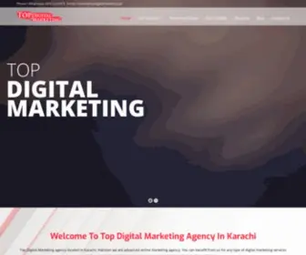 Topdigitalmarketing.pk(Top Digital Marketing Agency in Karachi & Marketing Agencies Pakistan) Screenshot