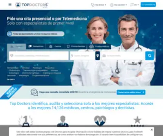 Topdoctors.mx(Top Doctors) Screenshot