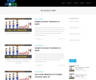 Topdoctorsindelhi.com(Top Doctors) Screenshot