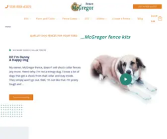 Topdogfences.com(Dog Fences that Really Work) Screenshot