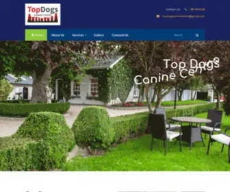 Topdogsgroom.com(Kennels, Daycare, Physio and Hydrotherapy for dogs in Kildare) Screenshot