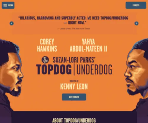 Topdogunderdog.com(Now On Broadway) Screenshot