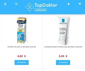 Topdoktorlekaren.sk(Lekáreň) Screenshot