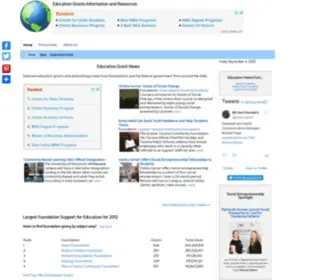 Topeducationgrants.com(Education Grants) Screenshot