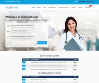 Topemeds.com(Buy Gabapentin Online) Screenshot