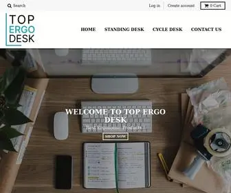 Topergodesk.com(Buy Standing Desks) Screenshot