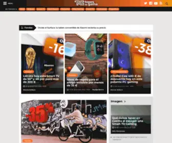 Topesdegama.com(Topes de Gama: Noticias y Ofertas sobre productos tecnológicos con análisis y videos) Screenshot