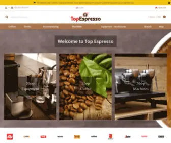 Topespresso.gr(Top Espresso) Screenshot