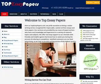 Topessaypapers.com(TopEssayPapers) Screenshot