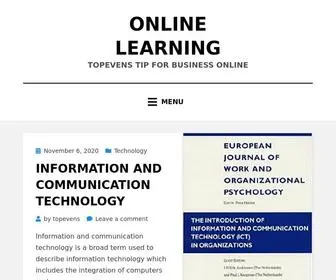 Topevens.com(Online Learning) Screenshot