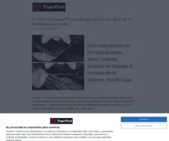 Topeviral.es(Topeviral) Screenshot