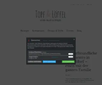 Topf-UND-Loeffel.de(Das Food) Screenshot