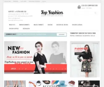 Topfashion.com.ro(Modele noi de rochii in fiecare saptamana) Screenshot