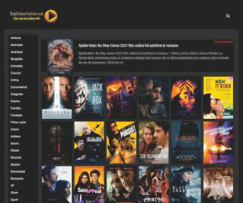Topfilmeonline.net(Filme Online 2022 HD Subtitrate in Limba Romana) Screenshot