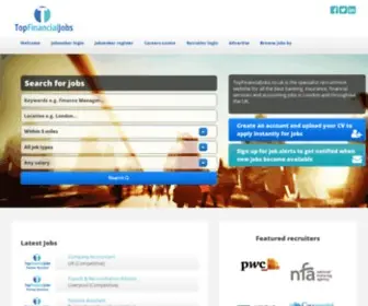 Topfinancialjobs.co.uk(Finance Jobs) Screenshot