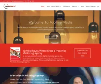 Topfiremedia.com(Corporate & Franchise Digital Marketing Company) Screenshot